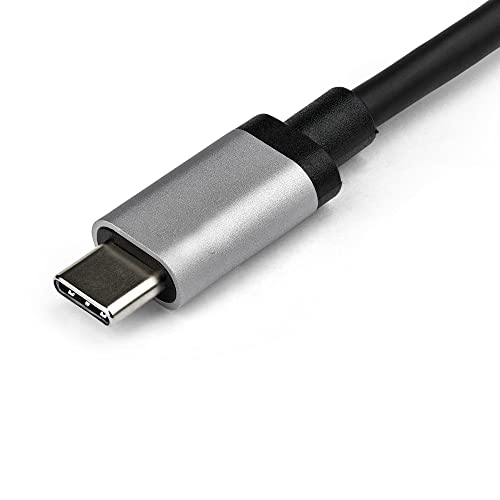 StarTech 2.5GbE USB C to Ethernet Adapter, NBASE-T NIC, 3.1 Laptop, MacBook | Thunderbolt 3 Compatible, 2.5/1G Multi-Speed, MacBook Pro, Surface, Windows & Mac