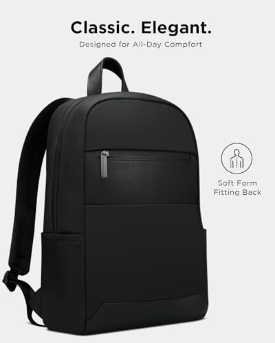 Lenovo Laptop Backpack (B500) -15L Capacity Padded Tablet & Computer Bag with Lock Zipper, Black, 15.6 Inch - style: Laptop Backpack (B500) - 15l Capacity Padded Tablet & Computer Bag With Lock Zipper