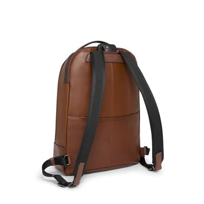 TUMI Harrison Warren Backpack - 15-Inch Laptop Backpack - Stylish Women's & Men's Backpack for Travel & Business - Cognac Leather - color: Cognac