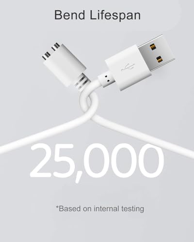 5mm Magnetic USB DC Charger Cable, 2.7FT Replacement Charging Cord 2PACK