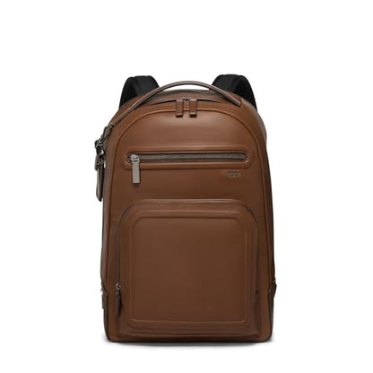 TUMI - Harrison Warren Backpack - 15-Inch Laptop Backpack - Stylish Women's & Men's Backpack for Travel & Business - Cognac Bombe - color: Cognac Bombe