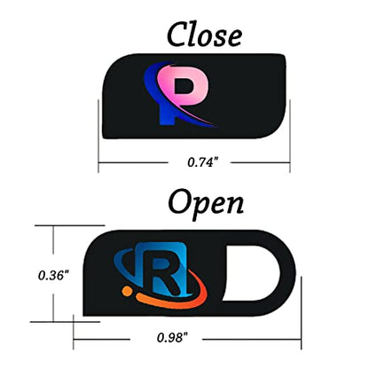 100PCS Custom Bulk Laptop Camera Cover Slide Personalized Webcam Cover Logo Text Computer Phone MacBook Privacy Cover Slide Promotion Items Promption Gift (Shape 1) - size: Shape 1