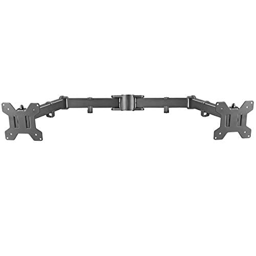 Suptek Dual Fully Adjustable Arm and Plate for Suptek Monitor Mount (MD6SB) - size: Dual Monitor Arm