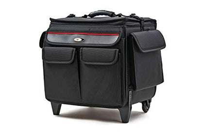 MCY LTPJ-RB03 Business Projector Case Rolling Briefcase Laptops - Large, 16x17x12.5 inches