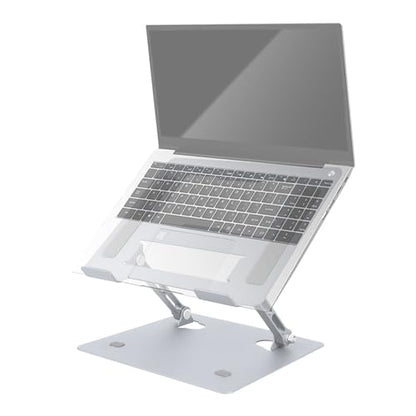 Ergonomic Laptop Stand for Desk, Adjustable Fits All Laptops and Notebooks up to 17 Inch Aluminum Alloy,Steel, Ultra-Thin,Ventilated Cooling Notebook Mount.