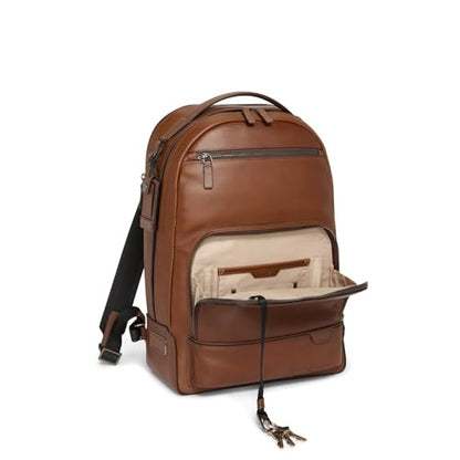 TUMI Harrison Warren Backpack - 15-Inch Laptop Backpack - Stylish Women's & Men's Backpack for Travel & Business - Cognac Leather - color: Cognac