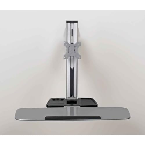 Tripp Lite Wall Mount for Sit Stand Desktop Workstation Height-Adjustable Standing Desk, Single Display (WWSS1332W) - style: Wall-Mounted