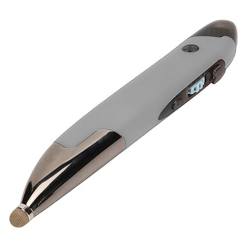 Yinhing Pen Rechargeable Portable Optical Mode for PC Laptop Luminous Silent Handheld Small Design (Silver Gray) - color: Silver Gray