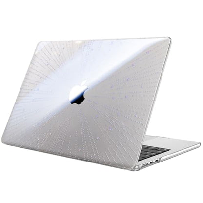 Fintie Case for MacBook Air 13 inch A3449/A3240/A3113/A2681 2022-2026 | M2/M3/M4/M5, Snap On Hard Shell, Full Port Access, Easy On/Off, Lightweight, Meteor-Black - color: Crystal Pink