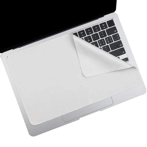 Microfiber Liner Cleaning Cloth 15" 16" MacBook Air/MacBook Pro Screen Keyboard Imprint Protection, Keyboard Protector Compatible with MacBook Air 15.3" /MacBook Pro 15"/MacBook Pro 16" - color: Grey（1 Pack）, size: 13.19" x 8.66"