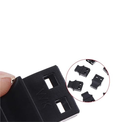 USB Cover Cap 30Pcs USB-A Port Cover with Handle - Anti-Dust Plug for Laptop and Computer Socket Protection Caps
