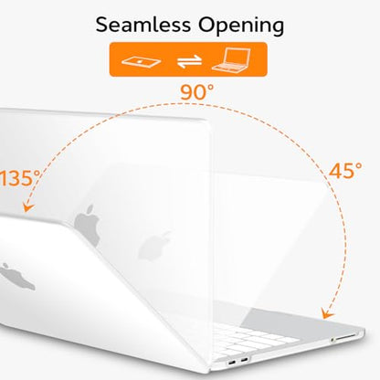 B BELK for MacBook Neo Case 13 inch 2026 Release Model A3404, Frost Clear | Scratch Resistant Protective Matte Hard Shell Case & Keyboard Cover &Screen Protector for Mac Noe Case, Lightweight, Slim Fit - color: Frost Clear