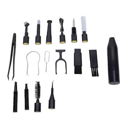 Keyboard Cleaning Kit, 22 in 1 Multi Functional Electronic Cleaner with Keycap Puller Deep Cleaning Brushes for Laptops Phones Screens Earbuds Camera Lens Electronics