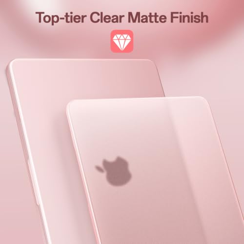 Case Compatible with MacBook Neo 13 inch 2026 (Model A3404), Scratch Resistant Protective Hard Shell Cover, Matte Blush - color: Matte Blush