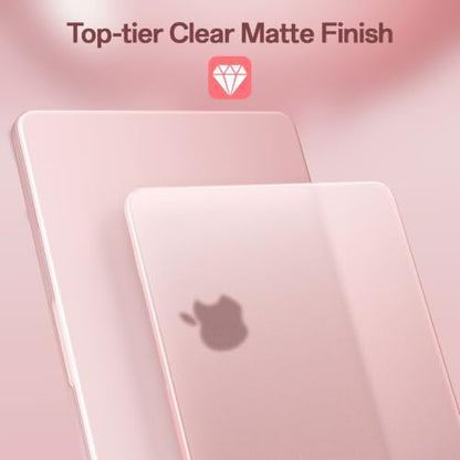 Case Compatible with MacBook Neo 13 inch 2026 (Model A3404), Scratch Resistant Protective Hard Shell Cover, Matte Blush - color: Matte Blush