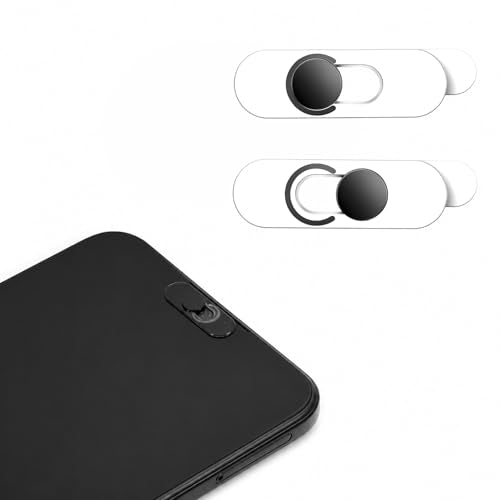 YUXIANLB Single Front Camera Cover, Camera Len Protect Privacy Covers Webcam Blocker Ultra-Thin Transparent Slide Protection Stickers for Laptop Computer Smartphone