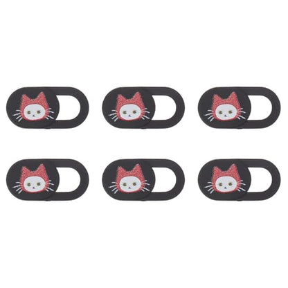 COHEALI 6pcs Webcam Cover Slide for Laptop and Desktop, Privacy Camera Protector for Computer and Tablet, Ultra-Thin Sliding Lid for Online Security and Anti-Peeping