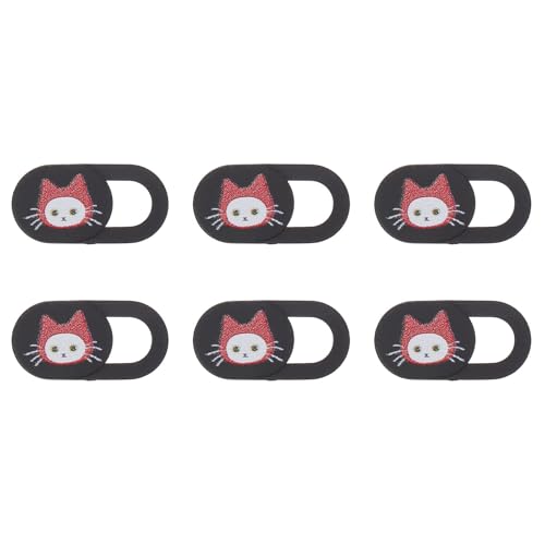 COHEALI 6pcs Webcam Cover Slide for Laptop and Desktop, Privacy Camera Protector for Computer and Tablet, Ultra-Thin Sliding Lid for Online Security and Anti-Peeping