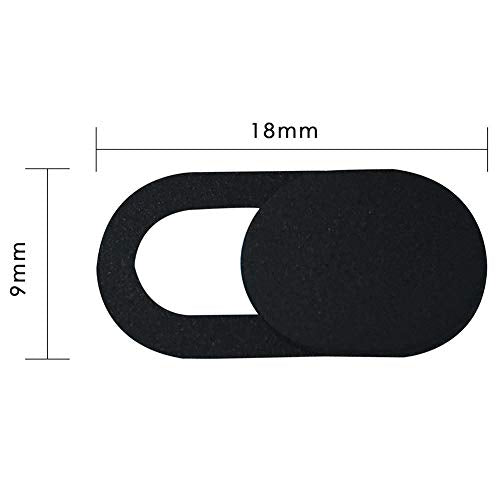 Webcam Cover, Ultra-Thin Camera Blocker Slider,Webcam Cover Slide Compatible with Laptop, Desktop, PC, Smartphone,Protect Your Privacy and Security - White - color: White (B)