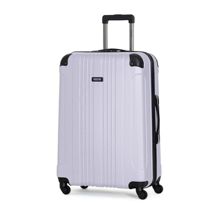 Kenneth Cole REACTION Out of Bounds Lightweight Hardshell 4-Wheel Spinner Luggage, Lavender, 28-Inch Carry On - color: Lavender, size: 28-Inch Checked
