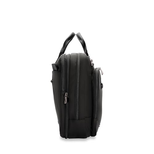 Briggs & Riley @work Large Expandable Brief - color: Black, size: Large Expandable Brief