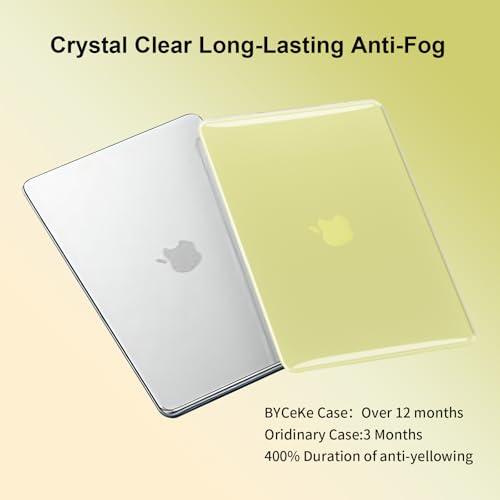 Case for MacBook Neo 13 Inch, Crystal Citrus, Invisible Clasp Gap | Ultra Slim, Anti-Scratch, Plastic Hard Shell,Keyboard Skin, A18 Chip, Model A3404 - color: Crystal Citrus