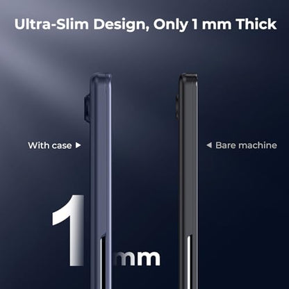 BlueSwan Matte Case for MacBook Pro 14 M5 M4 M3 M2 M1 Pro/Max 2026-2021 | 100% Color Match, Anti-Fingerprint, Anti-Scratch,Ultra Thin, Hard Shell Protective Cover, Matte Midnight - color: Matte Midnight