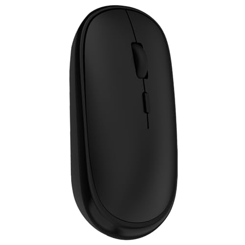 2.4G Slim Silent Mini Wireless Travel Mouse Black | Portable for small hands, quiet click, 2400 DPI, USB-A receiver, compatible with Laptop, Chromebook, PC - color: M260-Black
