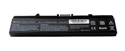 GHU GW240 RN873 Battery 58Wh Replacement for Dell Inspiron 1525 1526 1545 1440 1750 PP29L, Compatible with GP952 M911G X284G K450N - style: 58Wh/1525 1526