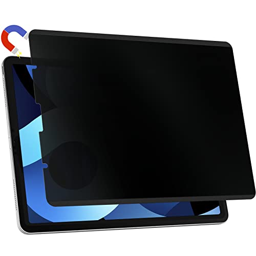 Magnetic Privacy Screen Protector for iPad Pro 11" 4th 3rd 2nd 1st Generation 2022 2021 2020 2018/ iPad Air 5/ Air 4 10.9" (2022/2020), Removable&Reusable Anti-Spy Anti-Glare Privacy Filter, Bubble Free - size: iPad Pro 11(2018-2022)/ Air 4/ Air 5