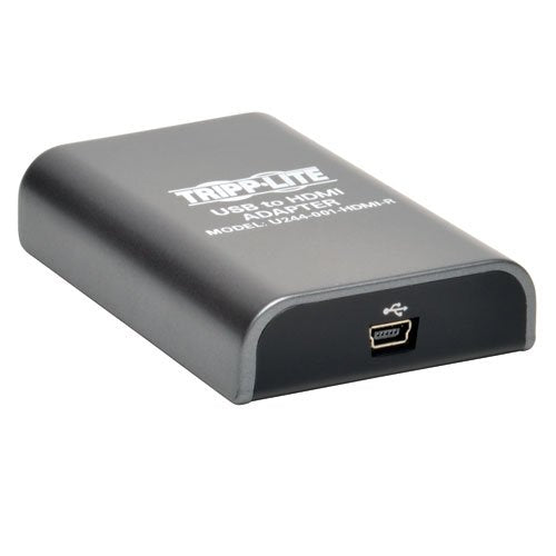Tripp Lite USB 2.0 to HDMI Dual or Multi Monitor External Video Graphics Card Adapter 128 MB SDRAM - 1920x1200,1080P(U244-001-HDMI-R) - style: HDMI