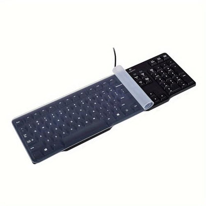 Ultra-Thin 0.2mm Eco-Friendly TPU Skin Desktop Keyboard Cover, Anti-Fingerprint Waterproof Dustproof Protector for Dell KB216/KM636 & 104/107 Key Standard Keyboards (White) - color: White