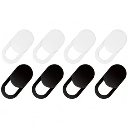 Laptop Camera Cover Slide, 8 Pack Ultra-Thin Webcam Cover, Compatible with MacBook, Laptop, PC, iMac, iPad, iPhone 6/7/8 Plus, 0.022in Thick Web Blocker, Protect Privacy and Security