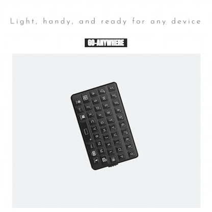 DarkWalker Wireless Bluetooth Keyboard, M4 Mini Keyboard - Tiny Design | Compatible with iOS, iPhone, iPad, Mac, Android, Tablet