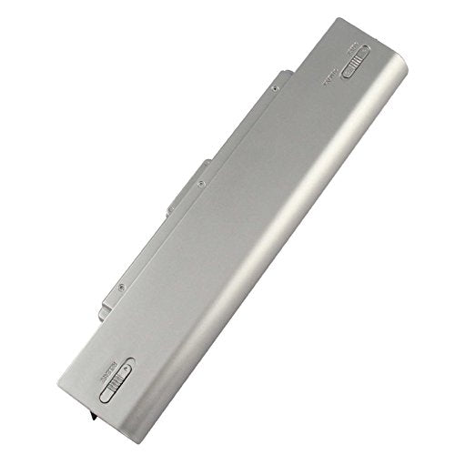 Fancy Buying Laptop Battery for Sony VAIO PCG VGN-AR VGN-NR VGN-SZ VGN-CR Series, fits P/N BPS9 VGP-BPL9 VGP-BPS9 VGP-BPS9/B VGP-BPS9/S VGP-BPS9A VGP-BPS9A/B (Silver 11.1V 5200mAh) - size: 8.07*2.05*0.83inch BPS9