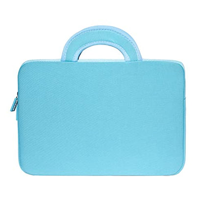 amCase Chromebook Case-11.6 to12inch Neoprene Sleeve with Handle-Turquoise | Travel laptop bag - color: Turquoise, size: 11.6 to 12 inch