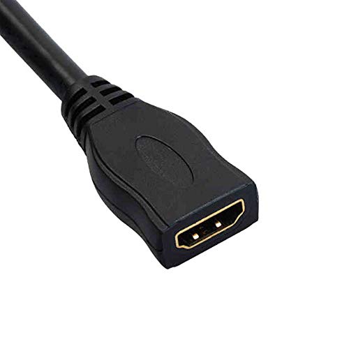 Bi-Directional HDMI Female to DVI-D(24+1) Male Adapter, 1080P DVI to HDMI Conveter (1, Black)