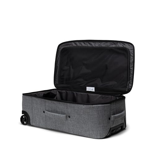 Herschel Supply Co. Heritage Softshell Luggage, Raven Crosshatch, Medium 92 L - color: Raven Crosshatch, size: Medium - 92L