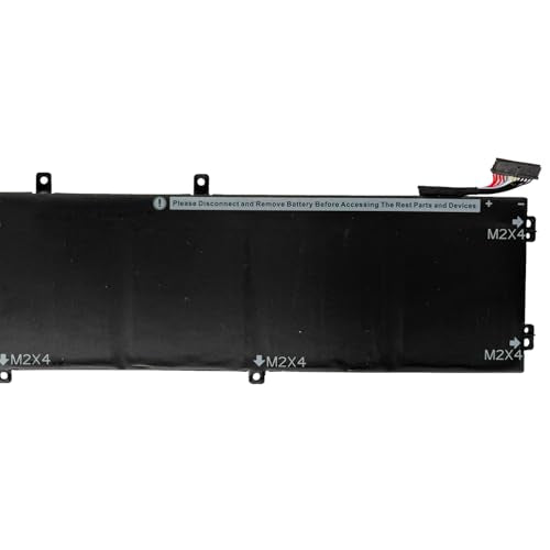 4GVGH Laptop Battery 84Wh Series 1P6KD 01P6KD T453X 0T453 062MJV | Compatible with Dell Precision 5510 / XPS 15 9550 / P56F P56F001 Series M7R96 451-BBUX