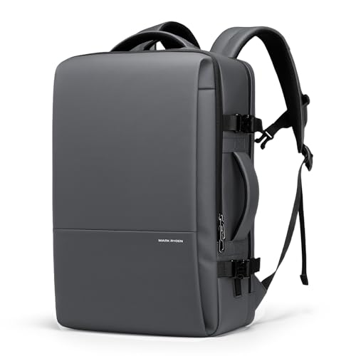 MARK RYDEN Business Backpack for Men, 30L Waterproof Laptop Backpack | 17.3 Inch Professional Work Backpack with USB Charging Port, Anti-Theft Travel Backpack for Office, College & Daily Commuting - color: Elite Gray, size: Standard – 30L