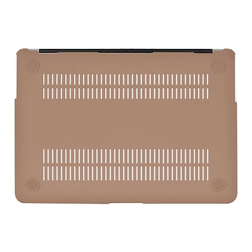 MOSISO Case Compatible with MacBook Air 13 inch A1369 A1466, Caramel Brown | Plastic Hard Shell & Keyboard Cover & Screen Protector Compatible with MacBook Air 13 (Older Version 2010 - end 2017) - color: Caramel Brown