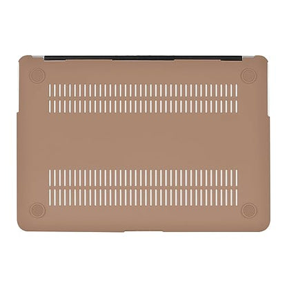 MOSISO Case Compatible with MacBook Air 13 inch A1369 A1466, Caramel Brown | Plastic Hard Shell & Keyboard Cover & Screen Protector Compatible with MacBook Air 13 (Older Version 2010 - end 2017) - color: Caramel Brown