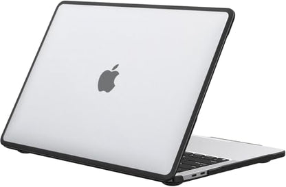 BlueSwan Anti-Cracking Case for MacBook Pro 13 inch M2 M1 2022-2016 | Anti-Scratch Protective Hard Case, Soft TPU Bumper, Drop Protection, Sturdy and Durable, Business & Travel, Frosted Clear - color: Frosted Clear, size: Pro 13-inch (2022-2016)