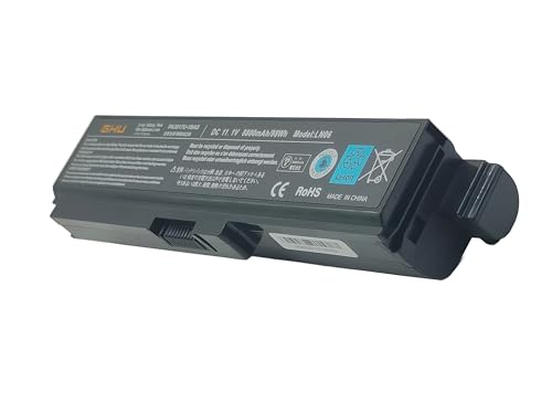 GHU New Battery 98 WH Replacement for PA3819U-1BRS Compatible for Toshiba Satellite PA3817U-1BRS A665 C655 L600 L675D L700 P745 L745 L750 P755 P775 L655 PA3819U-1BAS PA3816U-1BRS PA3817U-1BAS - style: 98 Wh/8800 mAh (PA3819U-1BRS)