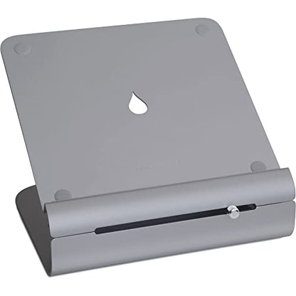 Rain Design iLevel2 Adjustable Height Laptop Stand (Patented) (Space Gray) - color: Space Gray