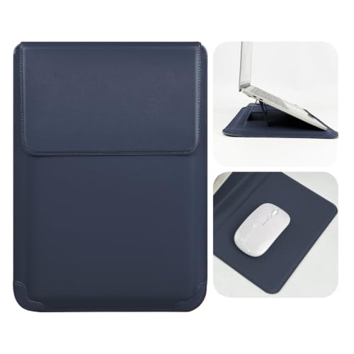 14 Inch Laptop Sleeve Case with Stand Compatible with MacBook Pro/MacBook Air/ThinkPad X1/Dell XPS/Lenovo Yoga/HP Pavilion/ASUS Zenbook/LG gram 13.3'' 13.6'' 14.2" 14.5'' Laptop Chromebook - color: Dark Blue, size: 13.5-14.5 Inch