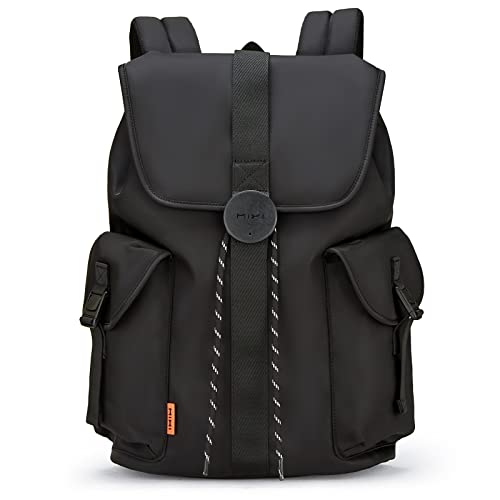 mixi Travel Laptop Backpack for Women & Men Carry On Backpack fits 16'' Laptop, Waterproof Lightweight Casual Hiking Weekender Bags Rucksack,17 Inch, Knight Black - color: Knight Black