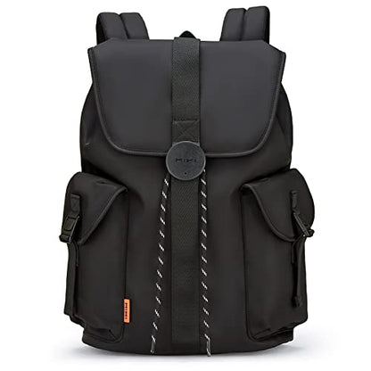 mixi Travel Laptop Backpack for Women & Men Carry On Backpack fits 16'' Laptop, Waterproof Lightweight Casual Hiking Weekender Bags Rucksack,17 Inch, Knight Black - color: Knight Black