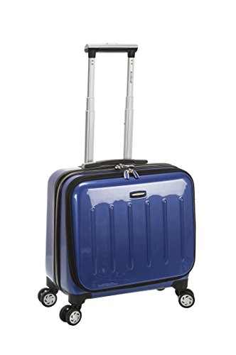 Rockland Revolution Hardside Rolling Computer Case, Blue, Carry-On 17-Inch - color: Blue