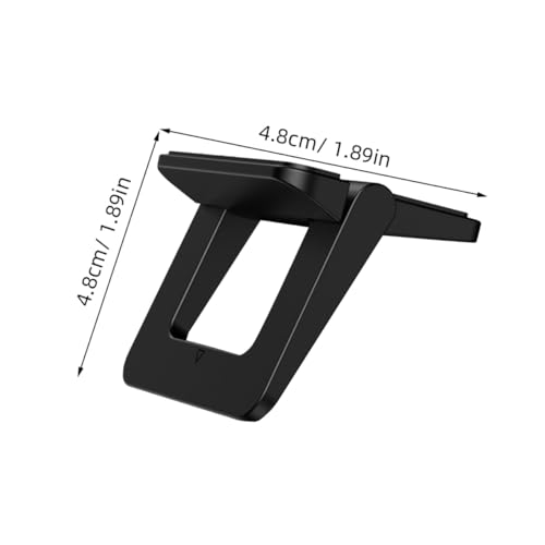 Cabilock 2pcs Foldable Laptop Stand Mini Notebook Holder Desktop Portable Heightening Riser Compatible with Tablets and Laptops for Home Office Use